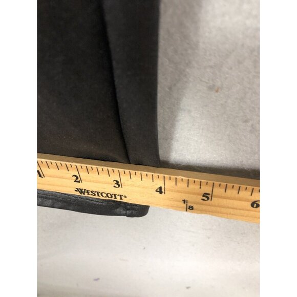 Spanx Leggings Womens Medium Black Shiny Stretch Fitted Pull On Versatile - Picture 7 of 16